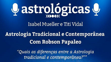Capa pública do podcast Astrológicas